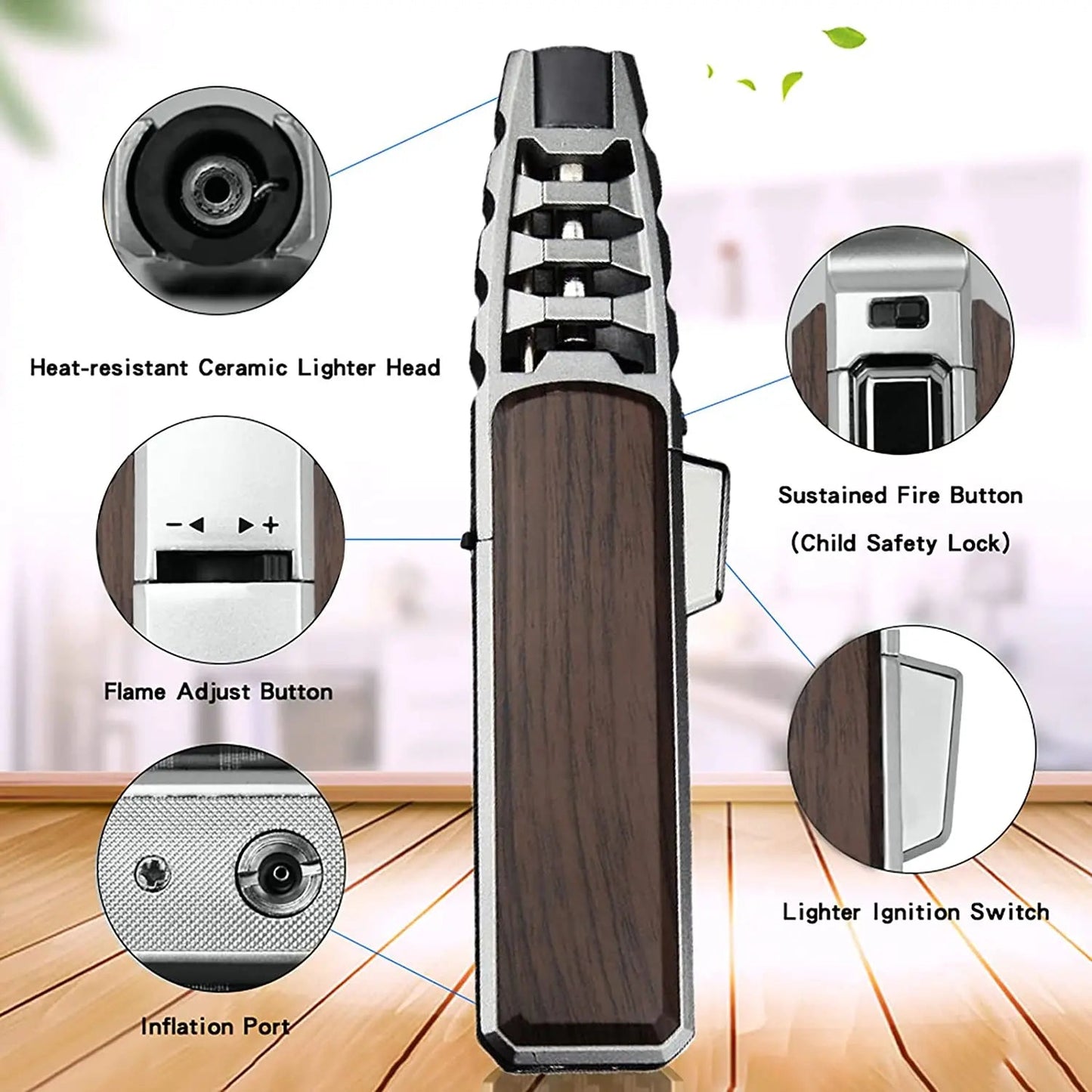 Refillable Gas Torch