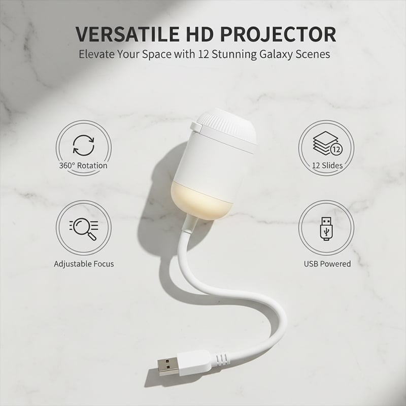 USB Galaxy & Planetarium Projector