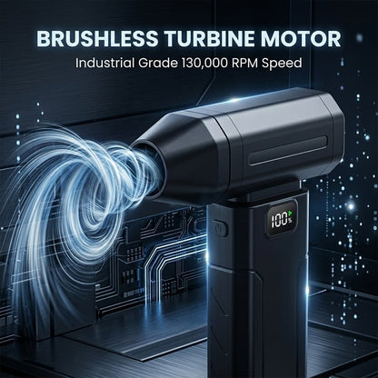 Ultra-Powerful 150,000 RPM Portable Turbo Fan